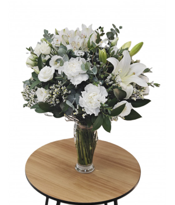 Ramo flores blancas